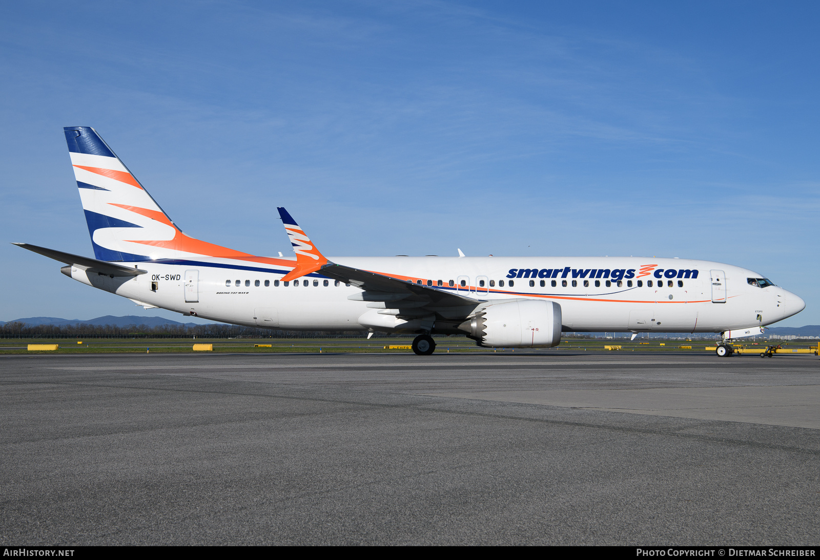 Aircraft Photo of OK-SWD | Boeing 737-8 Max 8 | Smartwings | AirHistory.net #671501