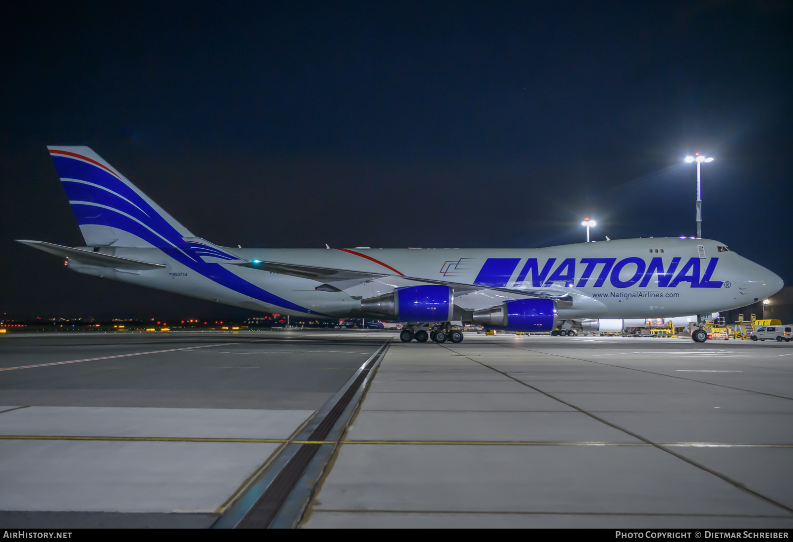 Aircraft Photo of N537CA | Boeing 747-446F/SCD | National Airlines | AirHistory.net #671502