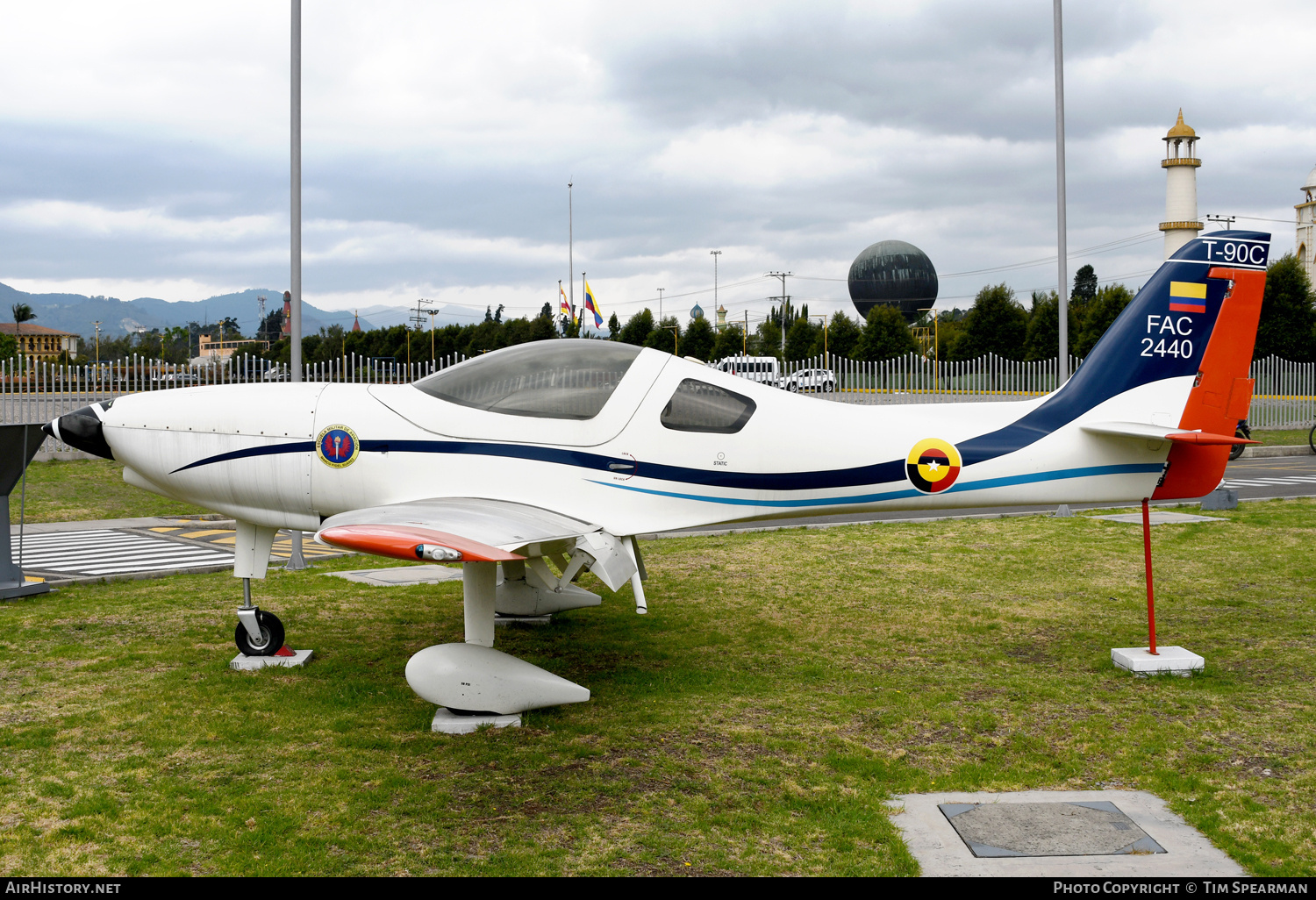 Aircraft Photo of FAC2440 | Lancair-CIAC T-90C Calima | Colombia - Air Force | AirHistory.net #671506