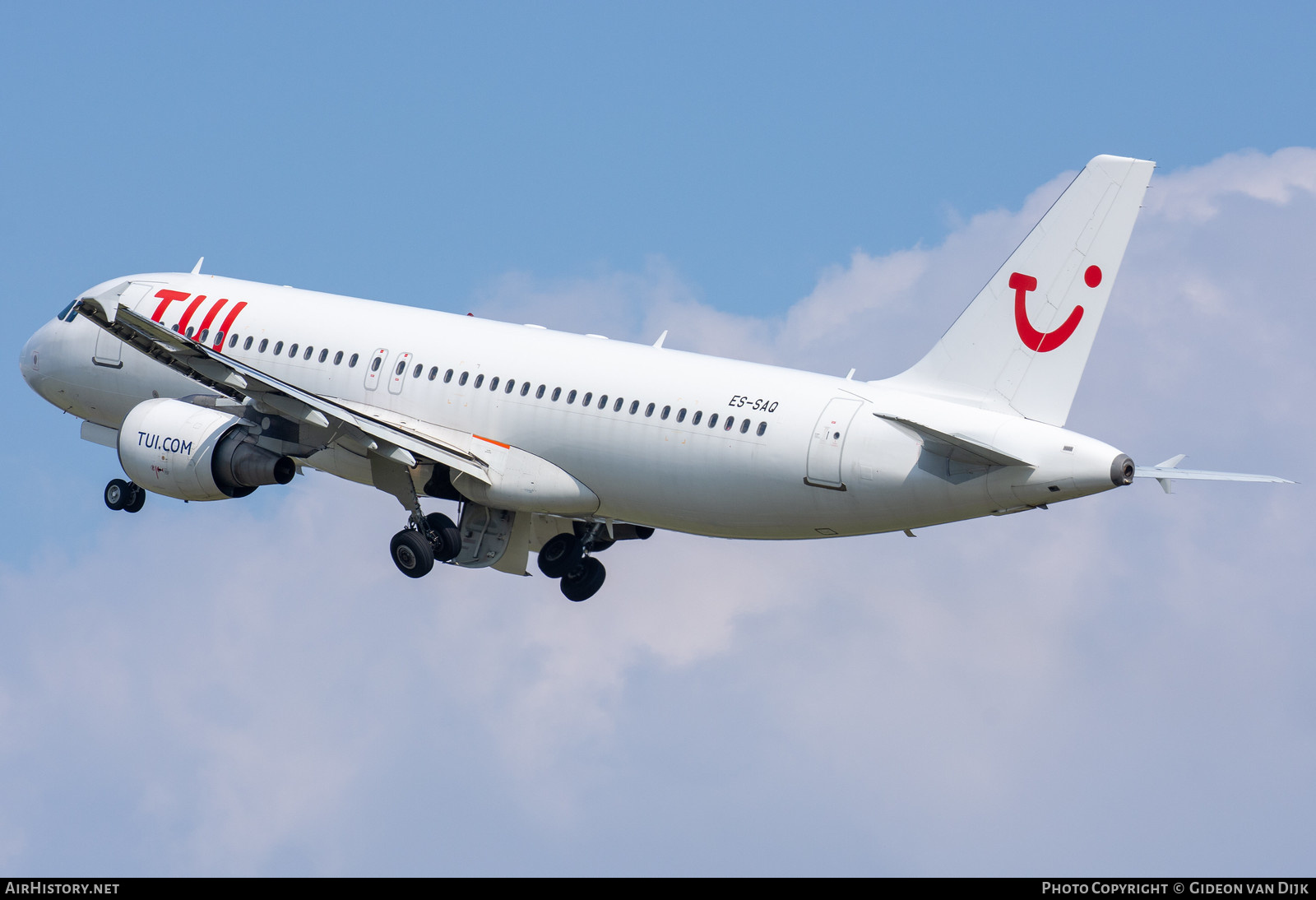 Aircraft Photo of ES-SAQ | Airbus A320-214 | TUI | AirHistory.net #671514