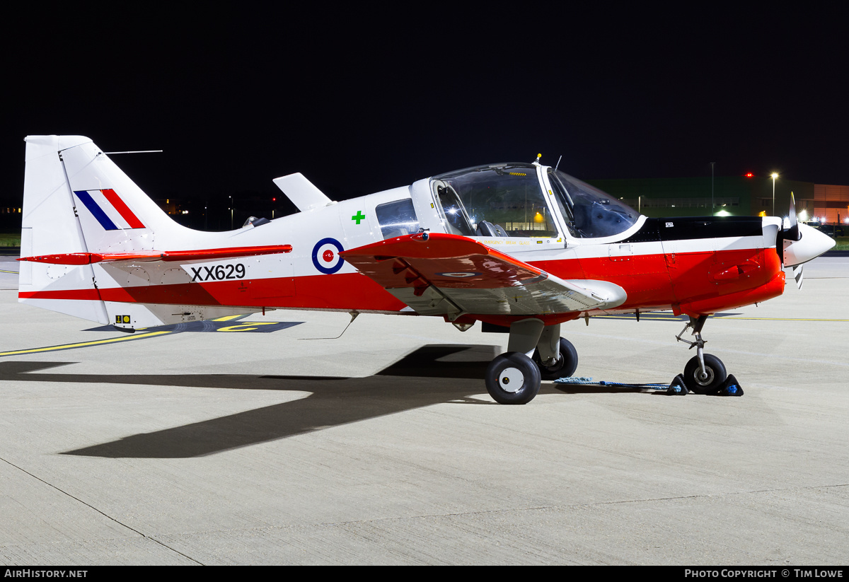 Aircraft Photo of G-BZXZ / XX629 | Scottish Aviation Bulldog 120/121 | UK - Air Force | AirHistory.net #671516