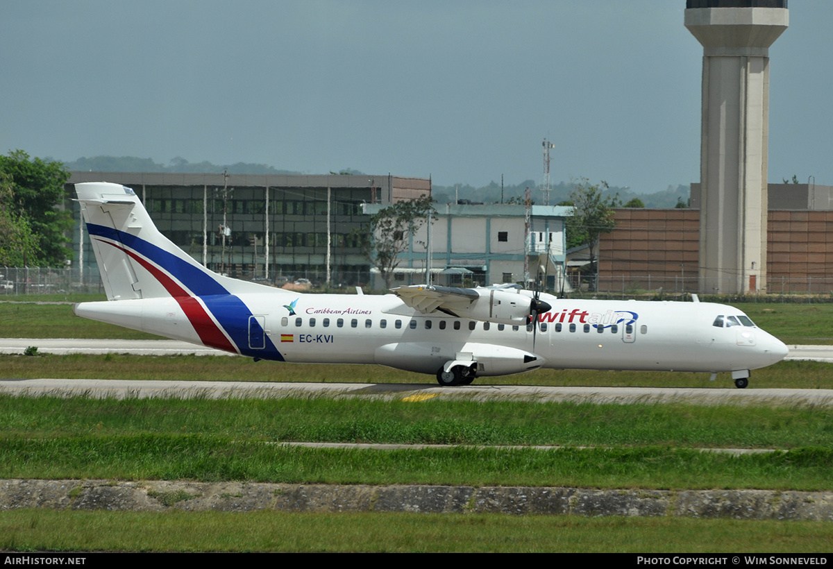 Aircraft Photo of EC-KVI | ATR ATR-72-500 (ATR-72-212A) | Swiftair | AirHistory.net #671518