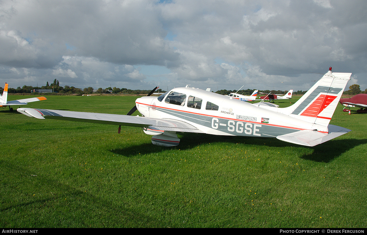 Aircraft Photo of G-SGSE | Piper PA-28-181 Archer II | AirHistory.net #671520