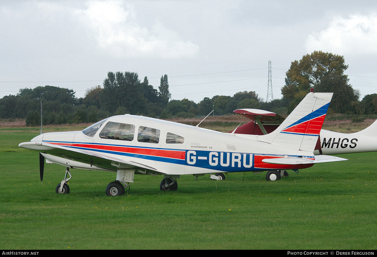 Aircraft Photo of G-GURU | Piper PA-28-161 Cherokee Warrior II | AirHistory.net #671528