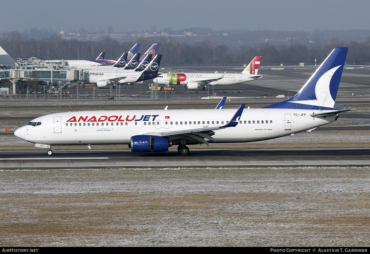 Aircraft Photo of TC-JFP | Boeing 737-8F2 | AnadoluJet | AirHistory.net #671537