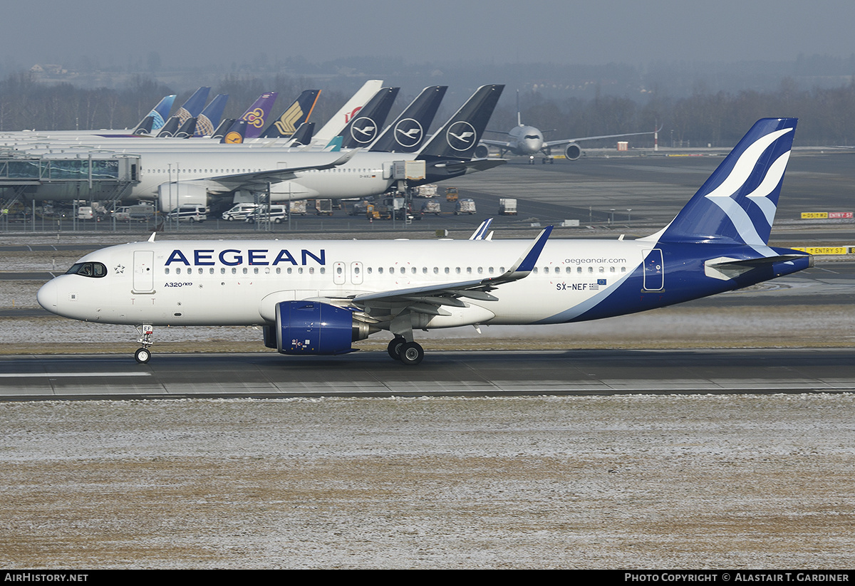 Aircraft Photo of SX-NEF | Airbus A320-271N | Aegean Airlines | AirHistory.net #671548