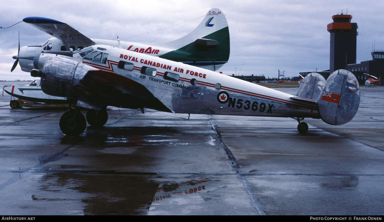 Aircraft Photo of N5369X / G-29 | Beech D18S | Canada - Air Force | AirHistory.net #671576