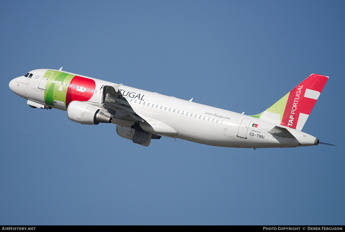 Aircraft Photo of CS-TNU | Airbus A320-214 | TAP Portugal | AirHistory.net #671578