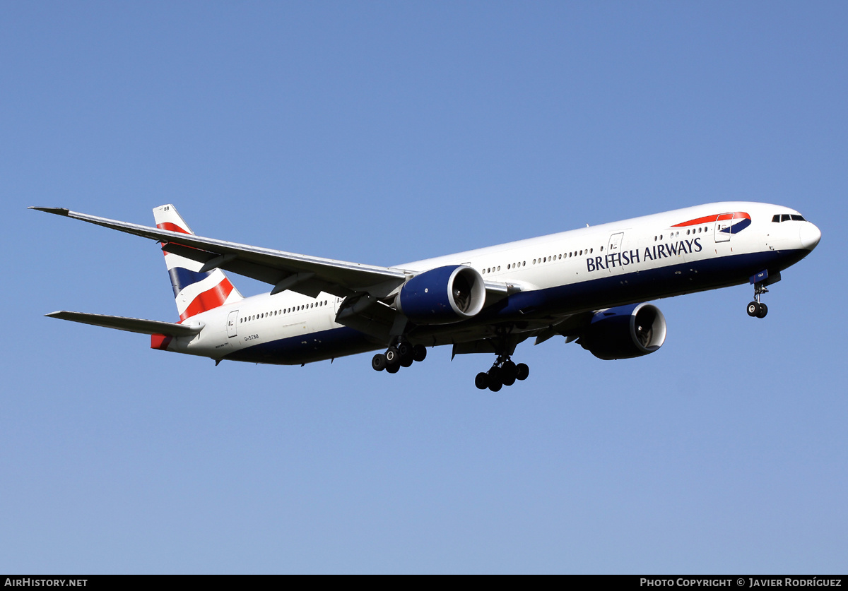 Aircraft Photo of G-STBB | Boeing 777-36N/ER | British Airways | AirHistory.net #671580