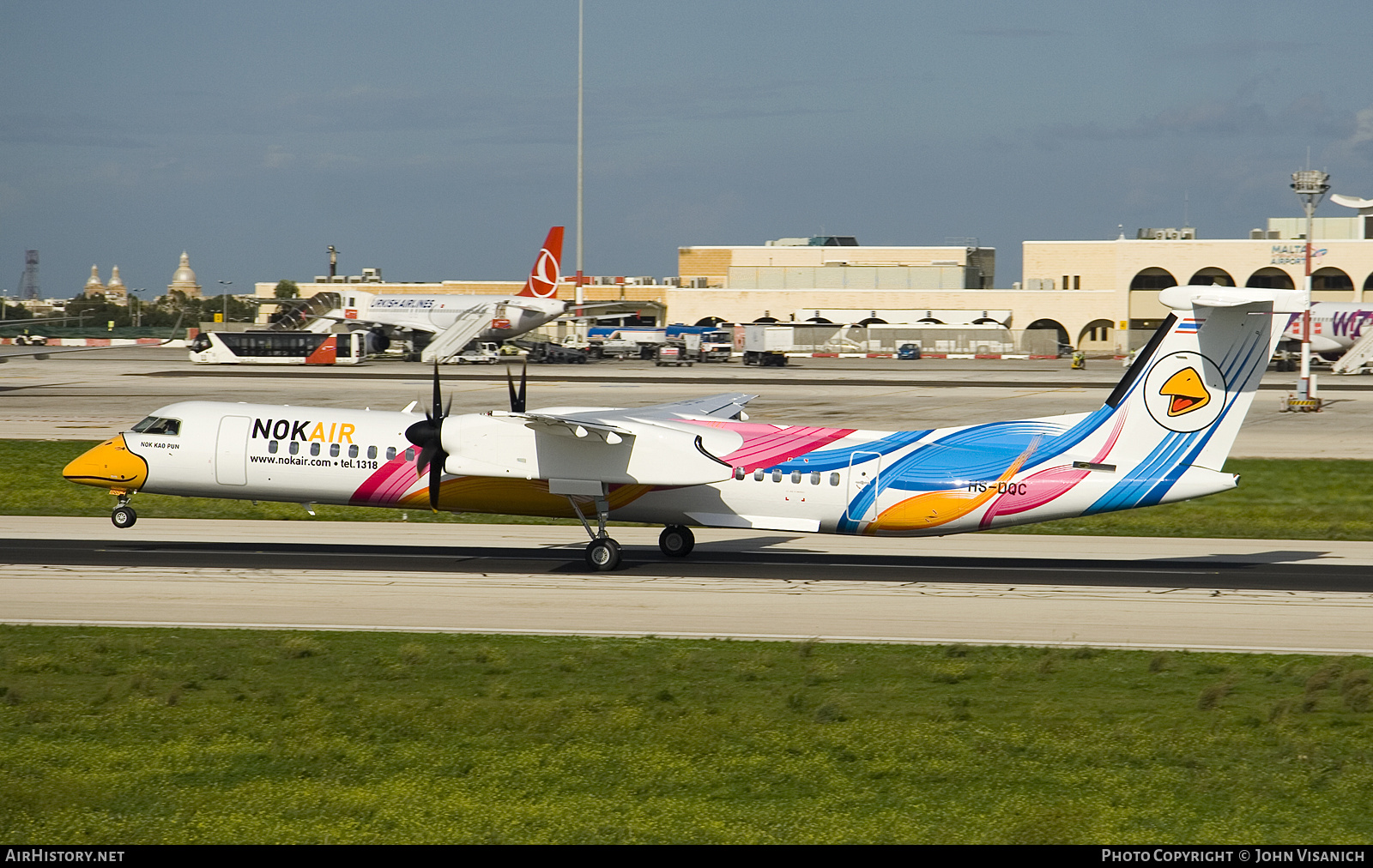 Aircraft Photo of HS-DQC | Bombardier DHC-8-402 Dash 8 | Nok Air | AirHistory.net #671593