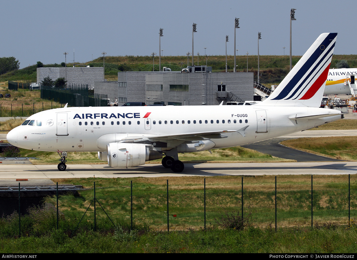 Aircraft Photo of F-GUGG | Airbus A318-111 | Air France | AirHistory.net #671601