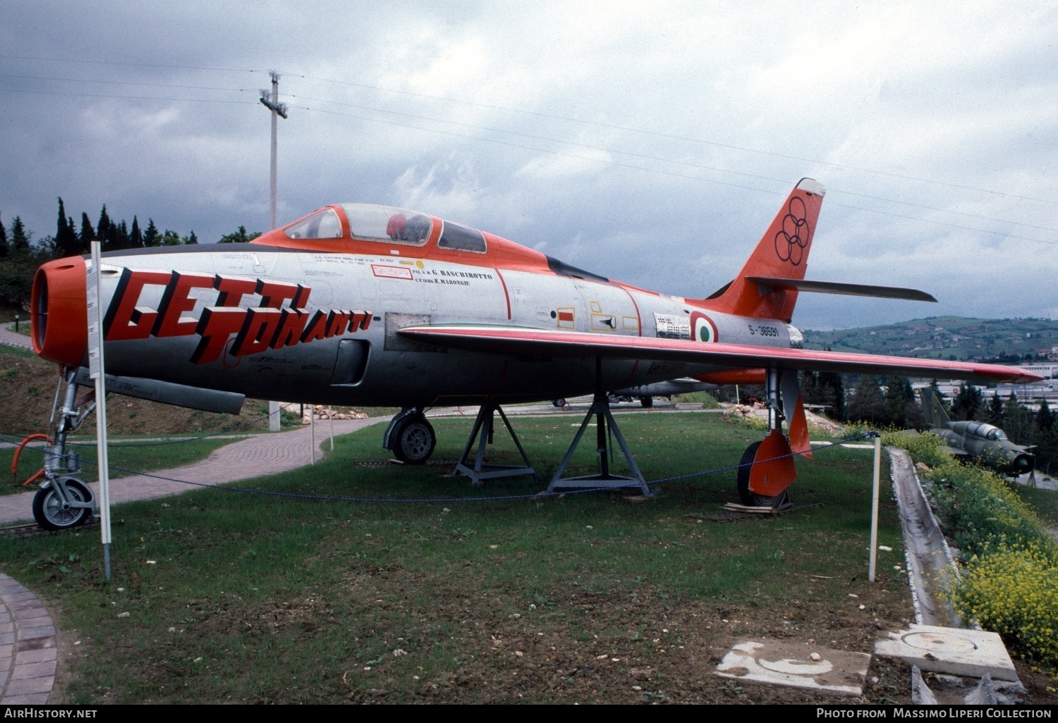 Aircraft Photo of 53-6591 / 5-36591 | Republic F-84F Thunderstreak | Italy - Air Force | AirHistory.net #671602