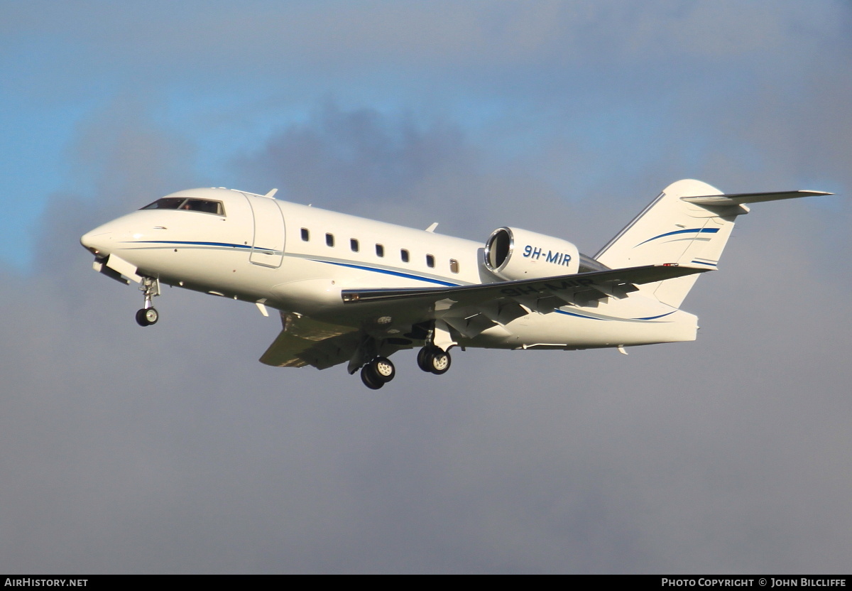 Aircraft Photo of 9H-MIR | Canadair Challenger 604 (CL-600-2B16) | AirHistory.net #671621