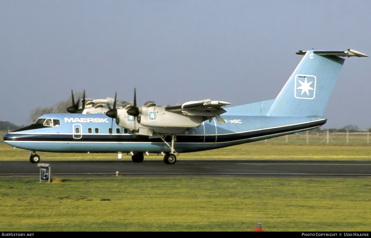 Aircraft Photo of OY-MBC | De Havilland Canada DHC-7-102 Dash 7 | Maersk Air | AirHistory.net #671649