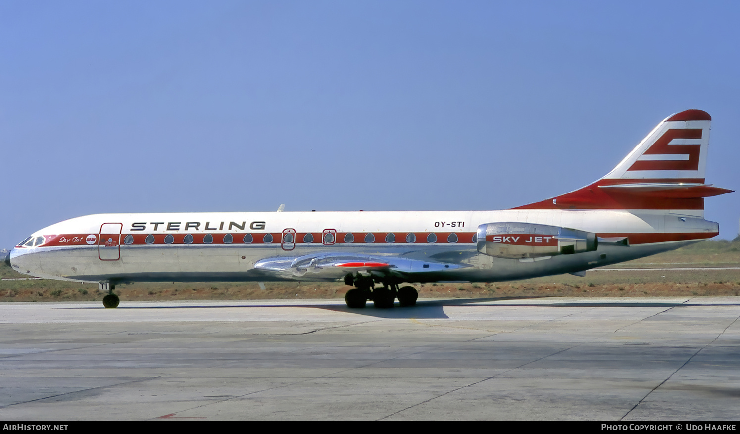 Aircraft Photo of OY-STI | Sud SE-210 Caravelle 10B3 Super B | Sterling Airways | AirHistory.net #671650