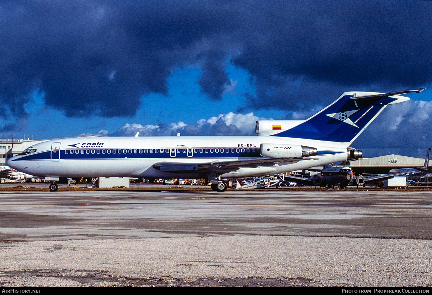 Aircraft Photo of HC-BPL | Boeing 727-31 | SAETA | AirHistory.net #671694