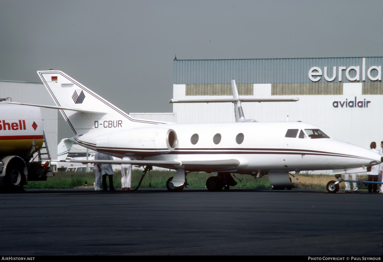 Aircraft Photo of D-CBUR | Dassault Falcon 10 | AirHistory.net #671698