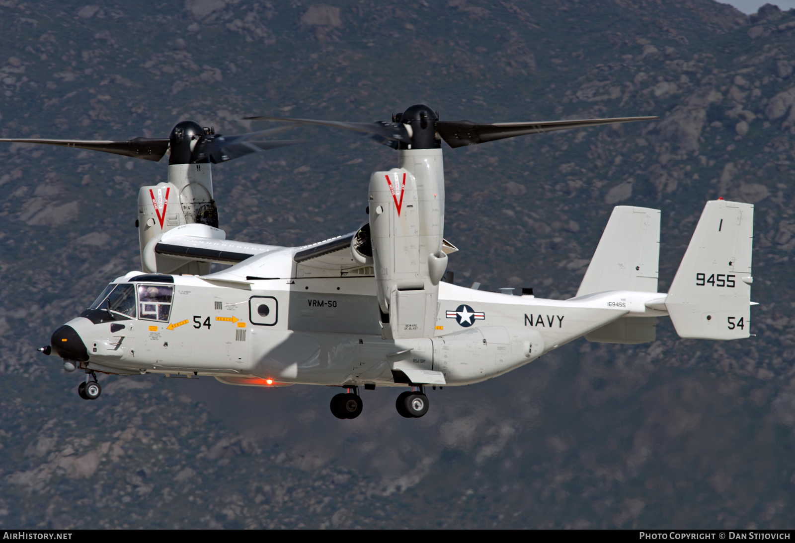 Aircraft Photo of 169455 / 9455 | Bell-Boeing CMV-22B Osprey | USA - Navy | AirHistory.net #671701