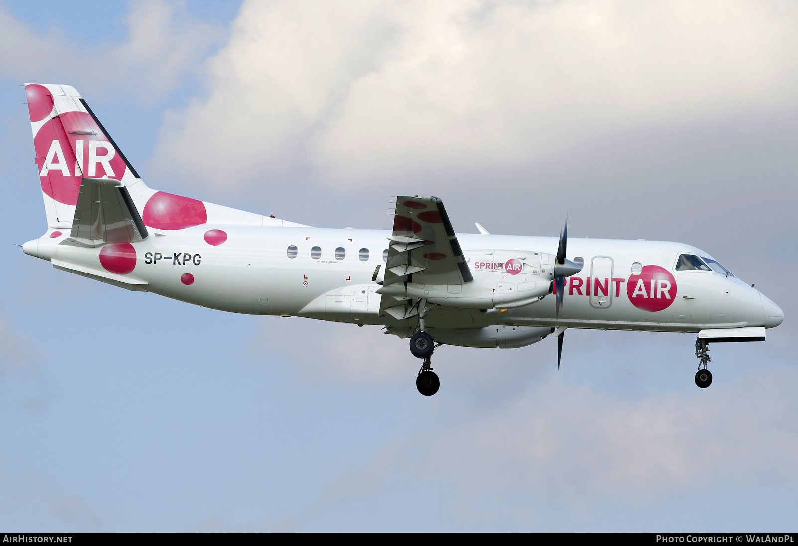 Aircraft Photo of SP-KPG | Saab 340A | Sprint Air | AirHistory.net #671718