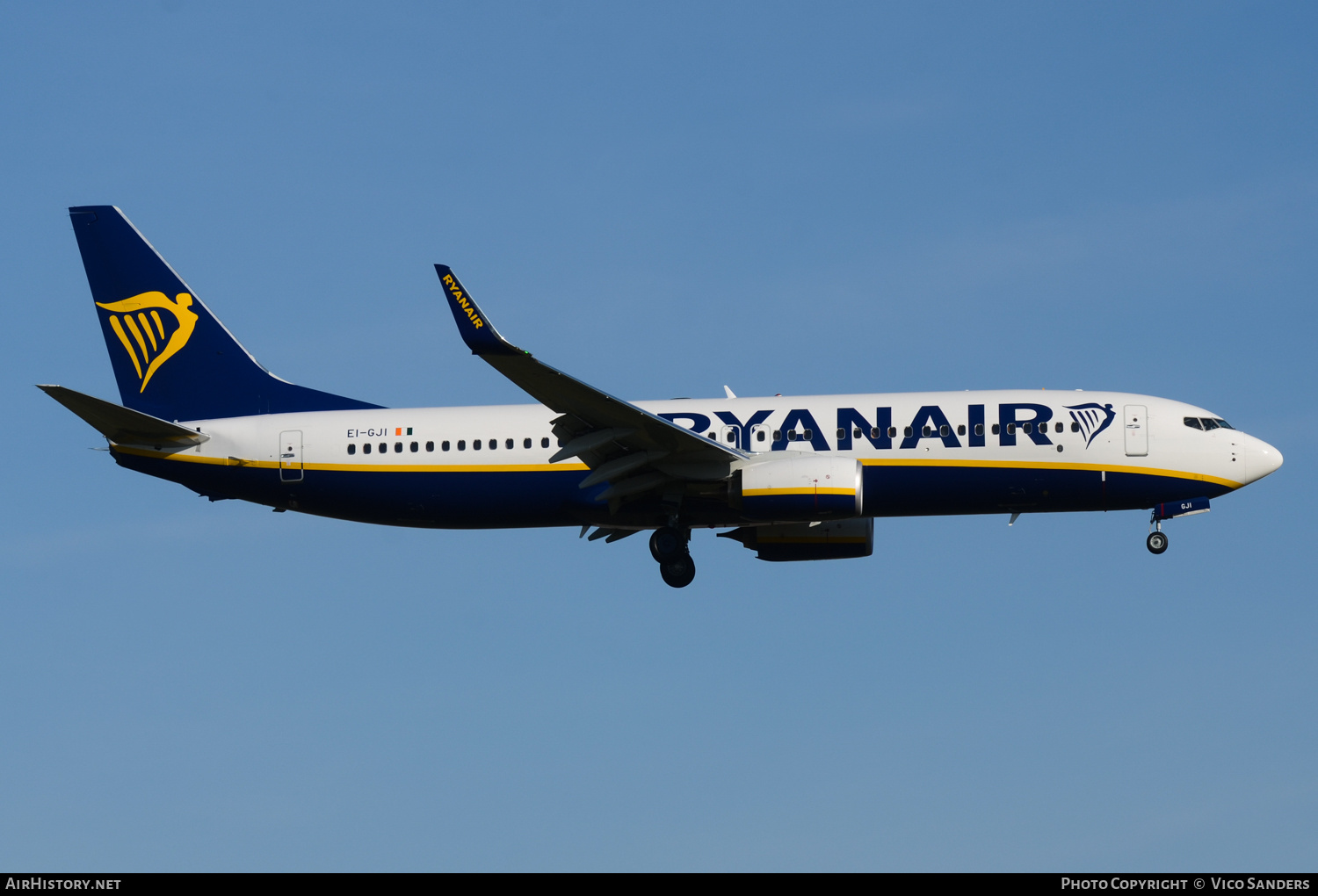 Aircraft Photo of EI-GJI | Boeing 737-800 | Ryanair | AirHistory.net #671723