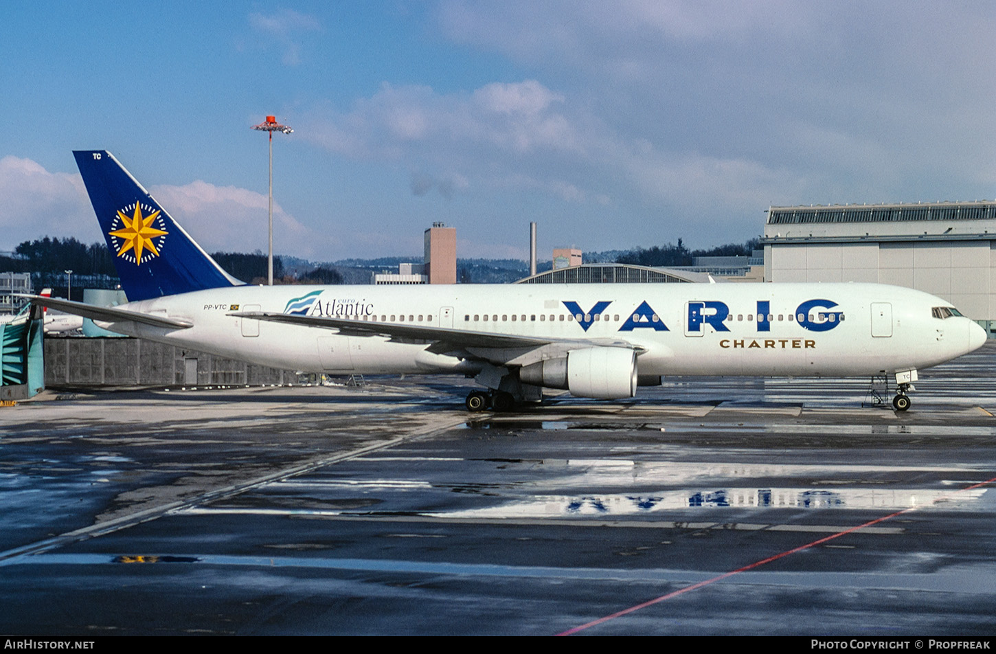 Aircraft Photo of PP-VTC | Boeing 767-3Y0/ER | Varig Charter | AirHistory.net #671727