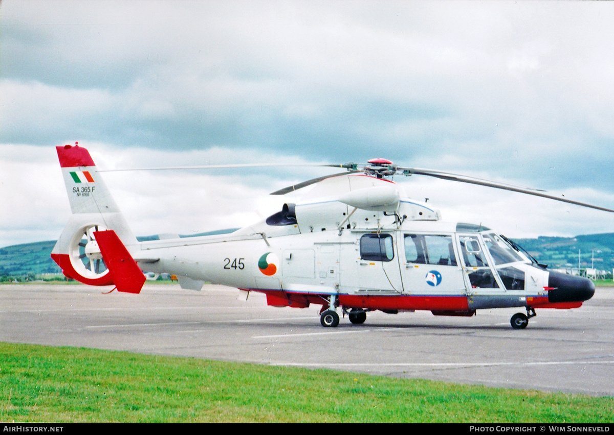 Aircraft Photo of 245 | Aerospatiale AS-365F Dauphin 2 | Ireland - Air Force | AirHistory.net #671737