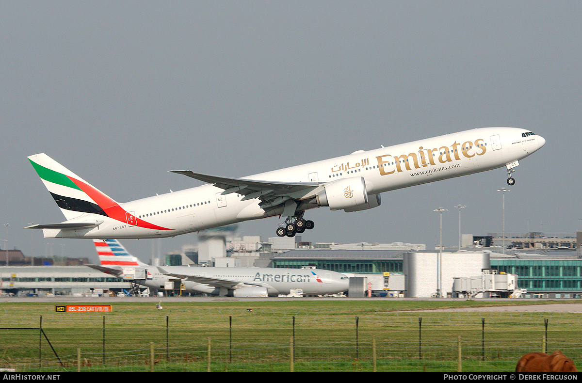 Aircraft Photo of A6-EGY | Boeing 777-31H/ER | Emirates | AirHistory.net #671738