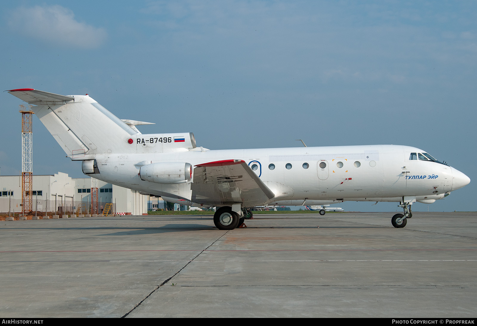 Aircraft Photo of RA-87496 | Yakovlev Yak-40 | Tulpar Air | AirHistory.net #671779