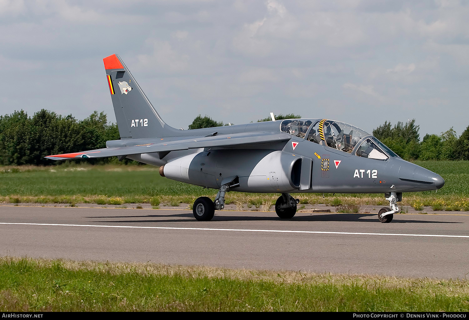 Aircraft Photo of AT12 | Dassault-Dornier Alpha Jet 1B+ | Belgium - Air Force | AirHistory.net #671797