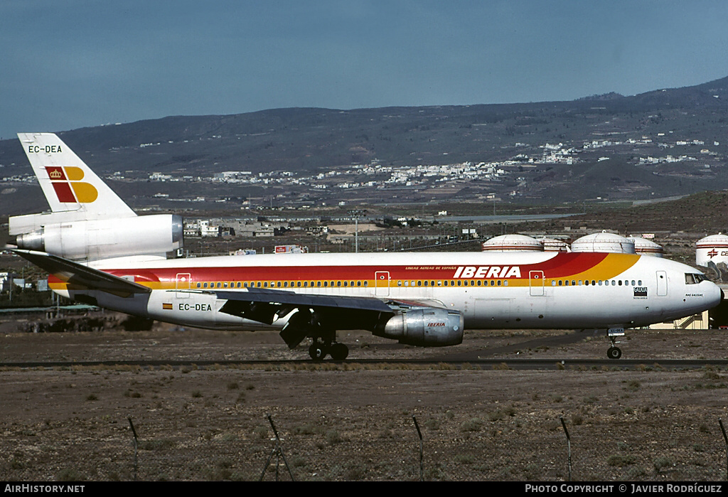 Aircraft Photo of EC-DEA | McDonnell Douglas DC-10-30 | Iberia | AirHistory.net #671801