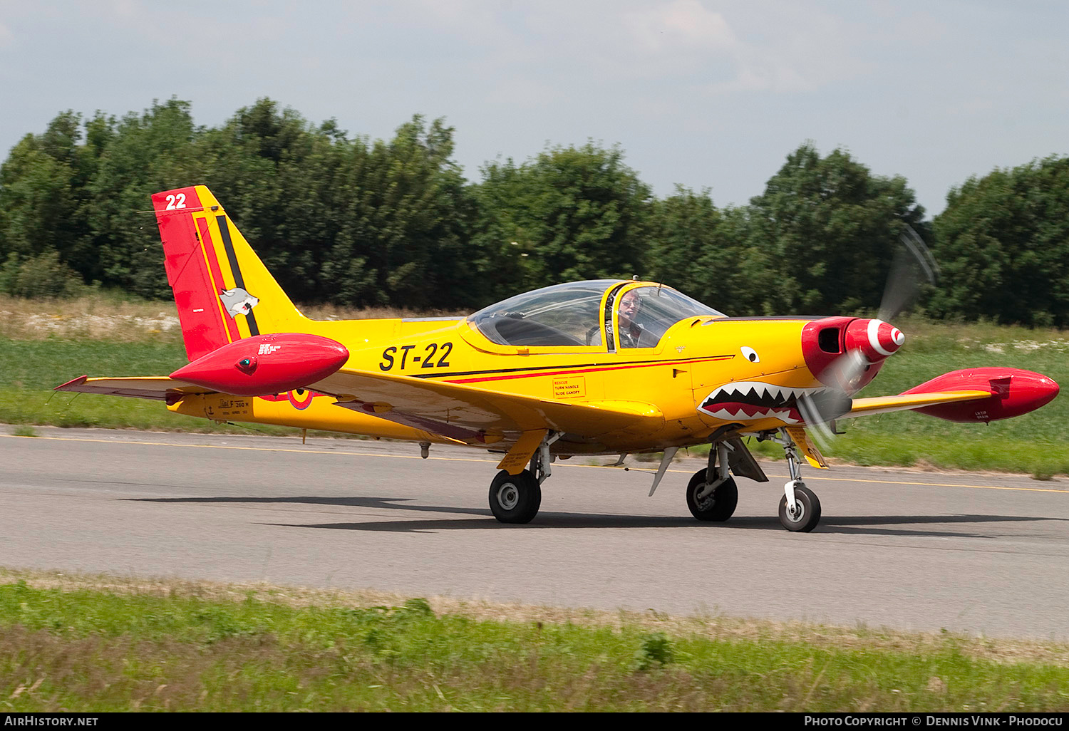 Aircraft Photo of ST-22 | SIAI-Marchetti SF-260M | Belgium - Air Force | AirHistory.net #671805