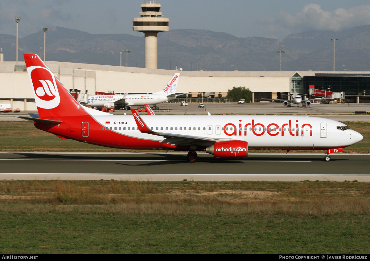 Aircraft Photo of D-AHFA | Boeing 737-8K5 | Air Berlin | AirHistory.net #671818