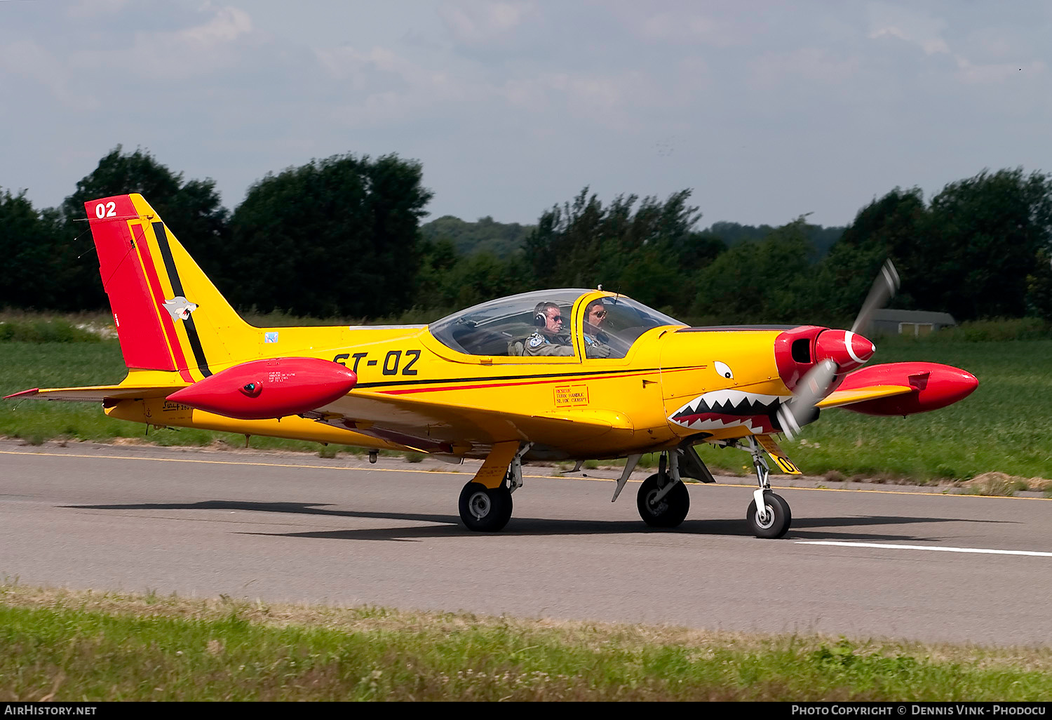 Aircraft Photo of ST-02 | SIAI-Marchetti SF-260M | Belgium - Air Force | AirHistory.net #671821
