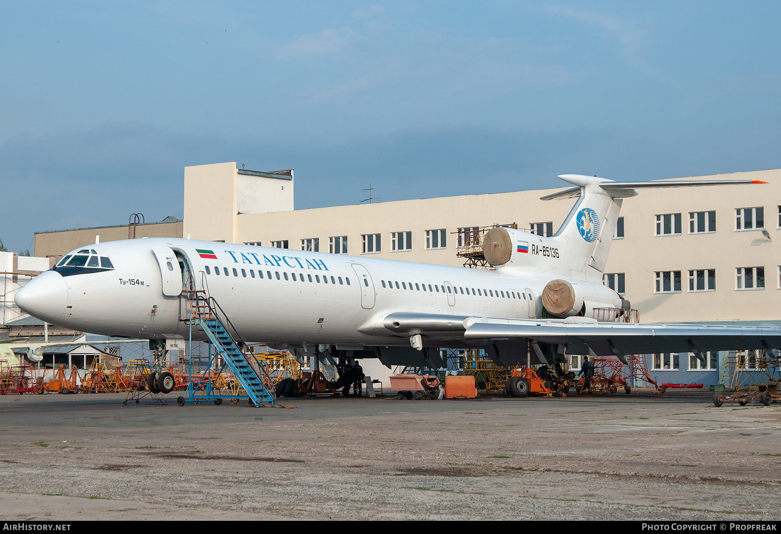 Aircraft Photo of RA-85136 | Tupolev Tu-154M | Tatarstan Airlines | AirHistory.net #671827