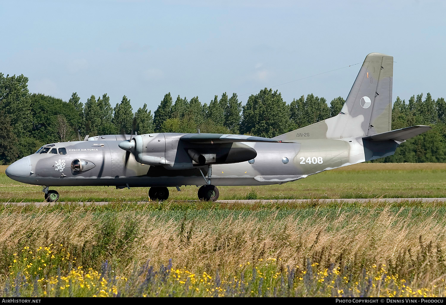 Aircraft Photo of 2408 | Antonov An-26B-100 | Czechia - Air Force | AirHistory.net #671829