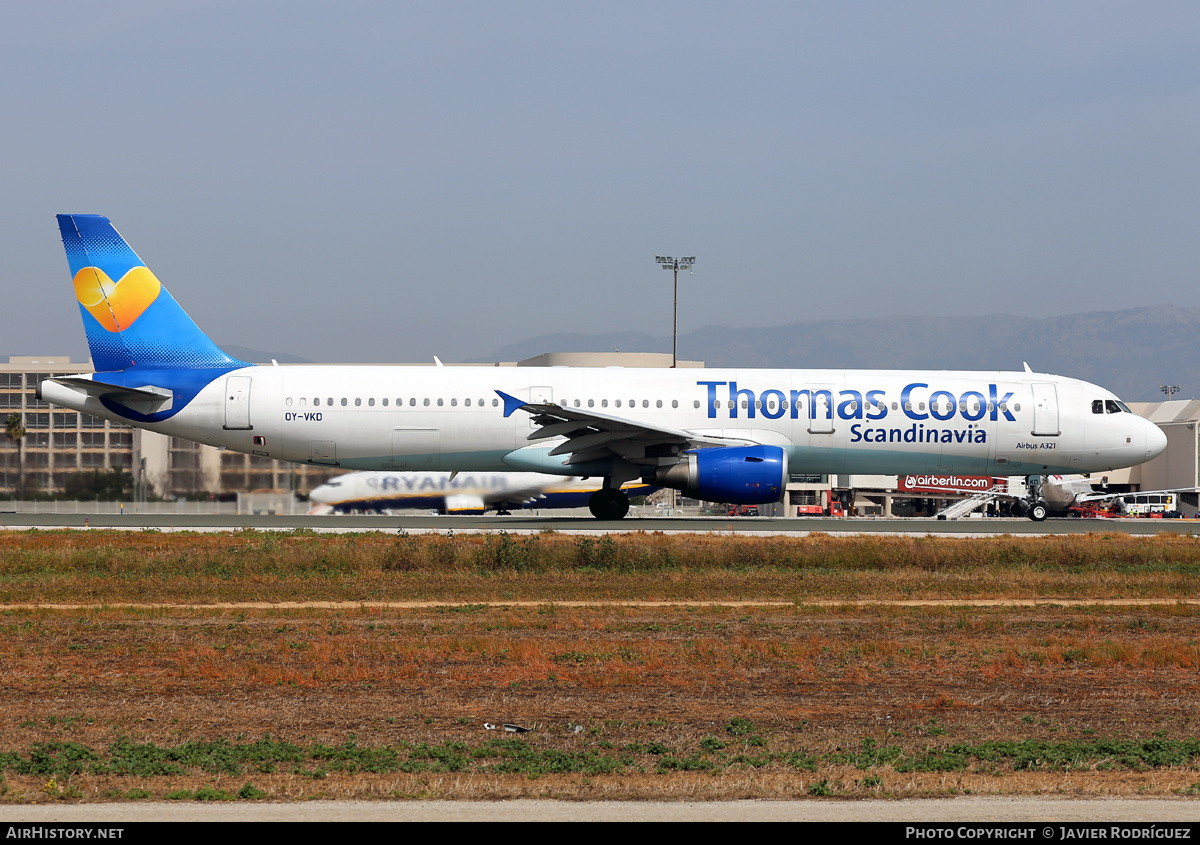 Aircraft Photo of OY-VKD | Airbus A321-211 | Thomas Cook Airlines Scandinavia | AirHistory.net #671833