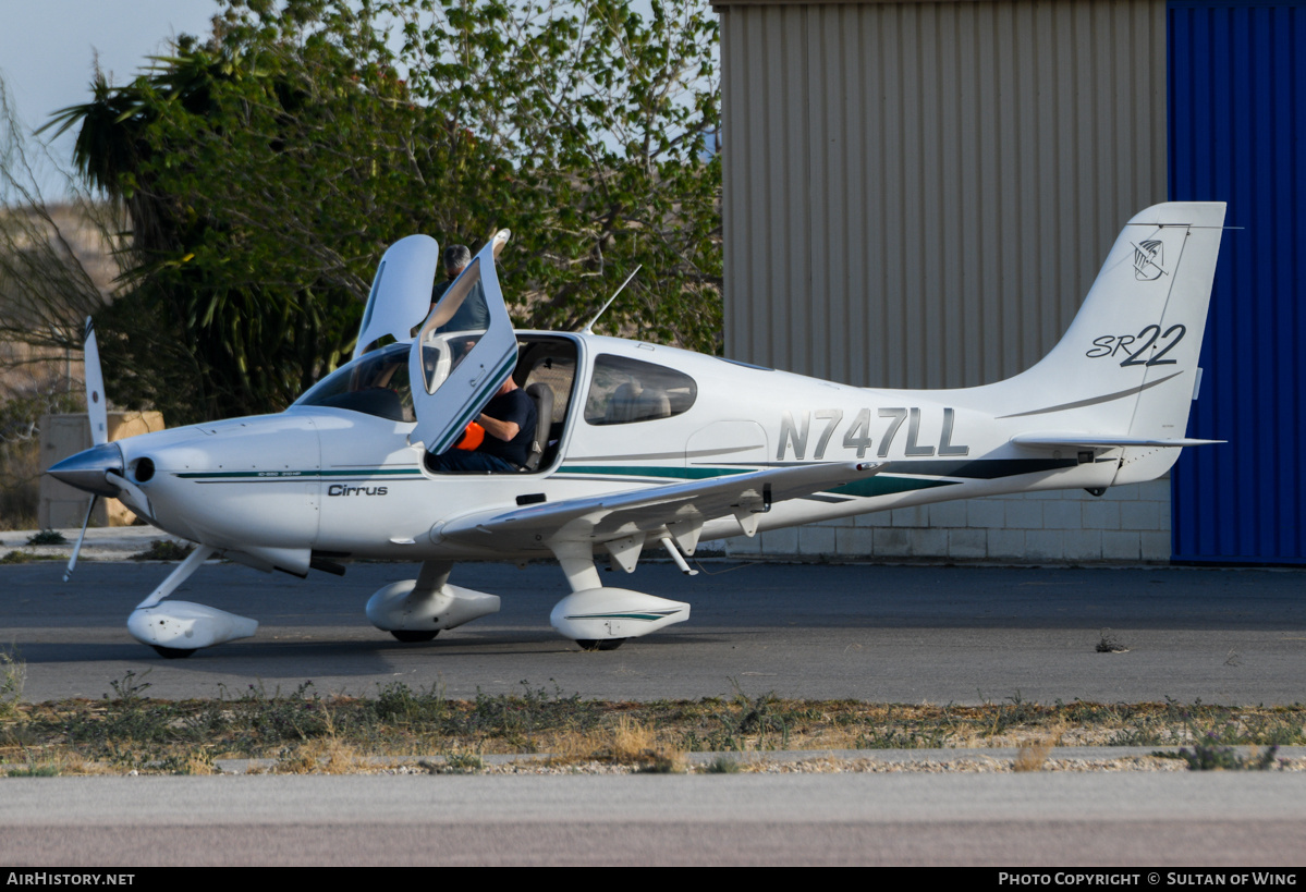 Aircraft Photo of N747LL | Cirrus SR-22 G1 | AirHistory.net #671835