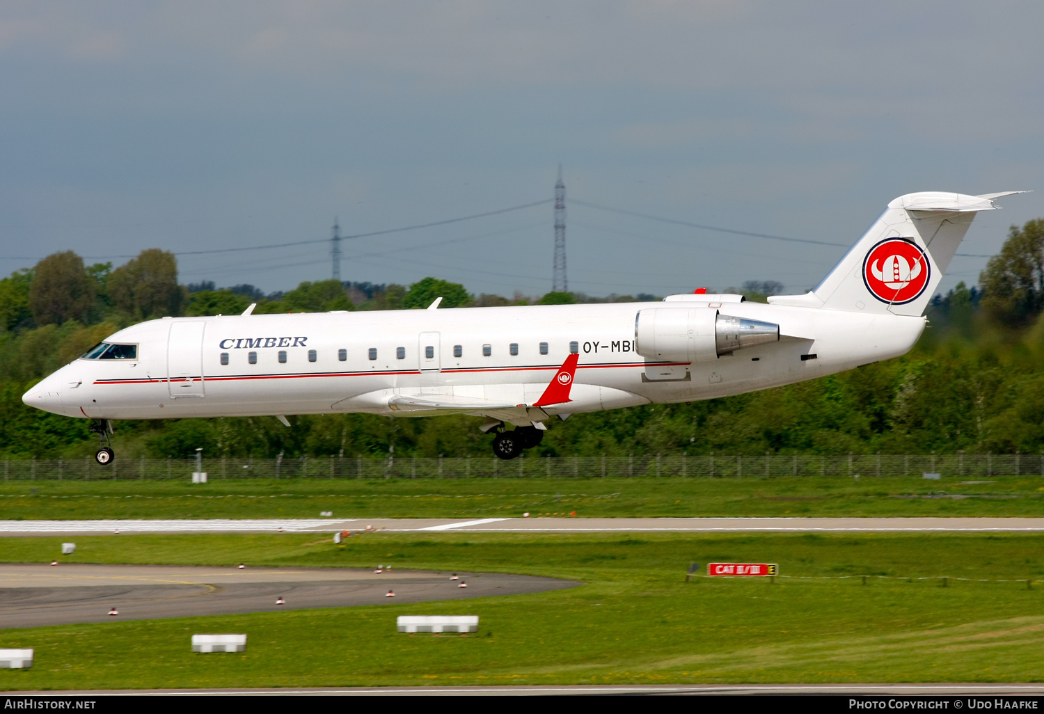 Aircraft Photo of OY-MBI | Bombardier CRJ-200LR (CL-600-2B19) | Cimber Air | AirHistory.net #671837