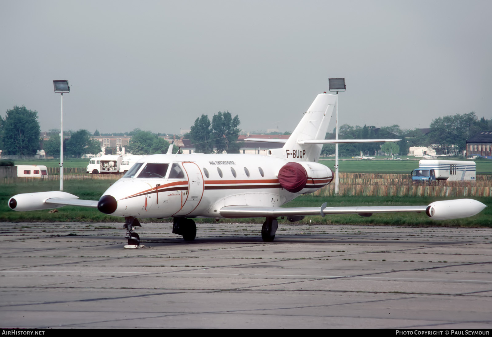 Aircraft Photo of F-BUQP | Aerospatiale SN-601 Corvette 100 | Air Entreprise International | AirHistory.net #671848