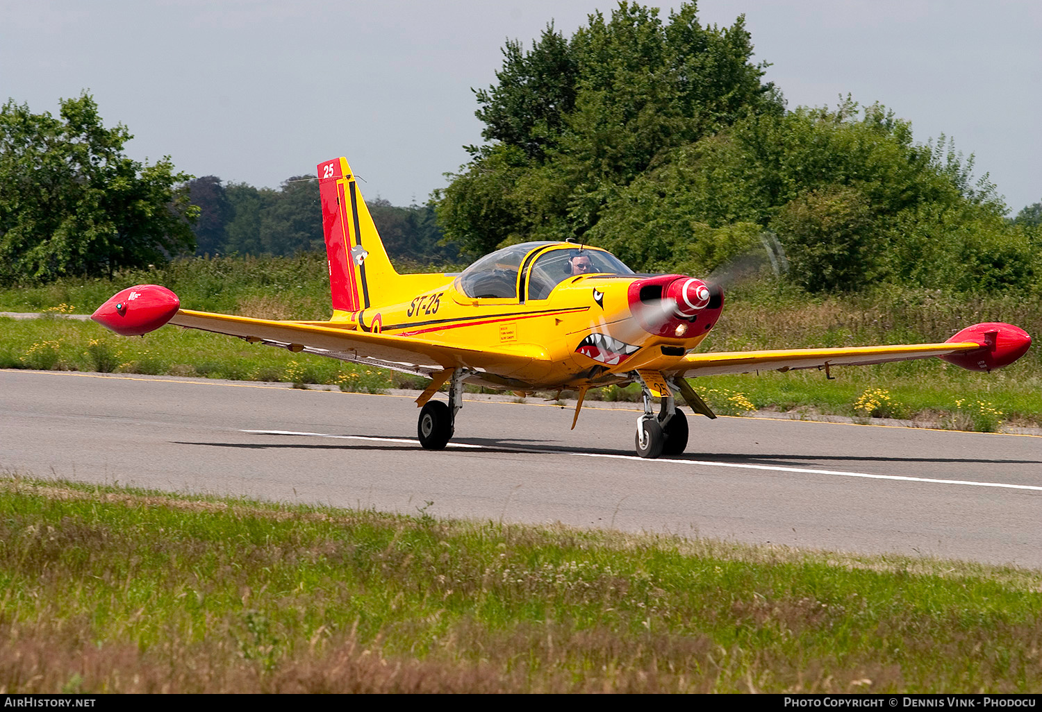 Aircraft Photo of ST-25 | SIAI-Marchetti SF-260M | Belgium - Air Force | AirHistory.net #671850