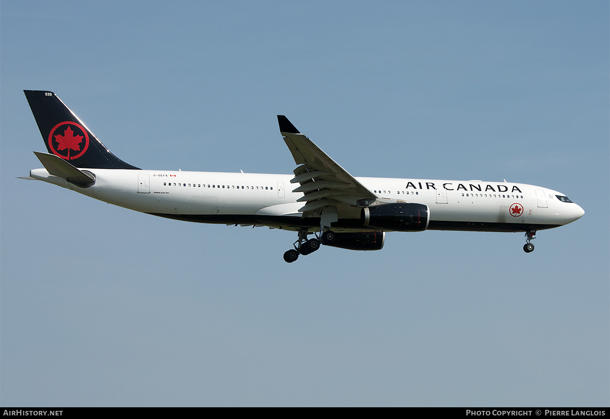 Aircraft Photo of C-GEFA | Airbus A330-343E | Air Canada | AirHistory.net #671859
