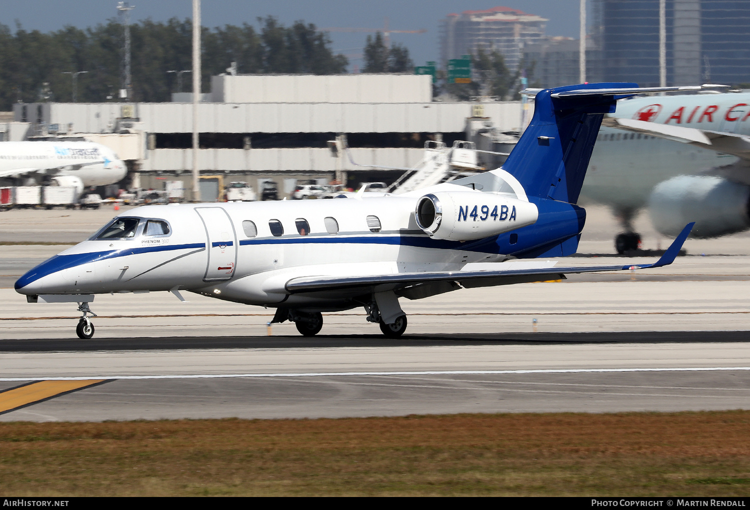 Aircraft Photo of N494BA | Embraer EMB-505 Phenom 300 | AirHistory.net #671867