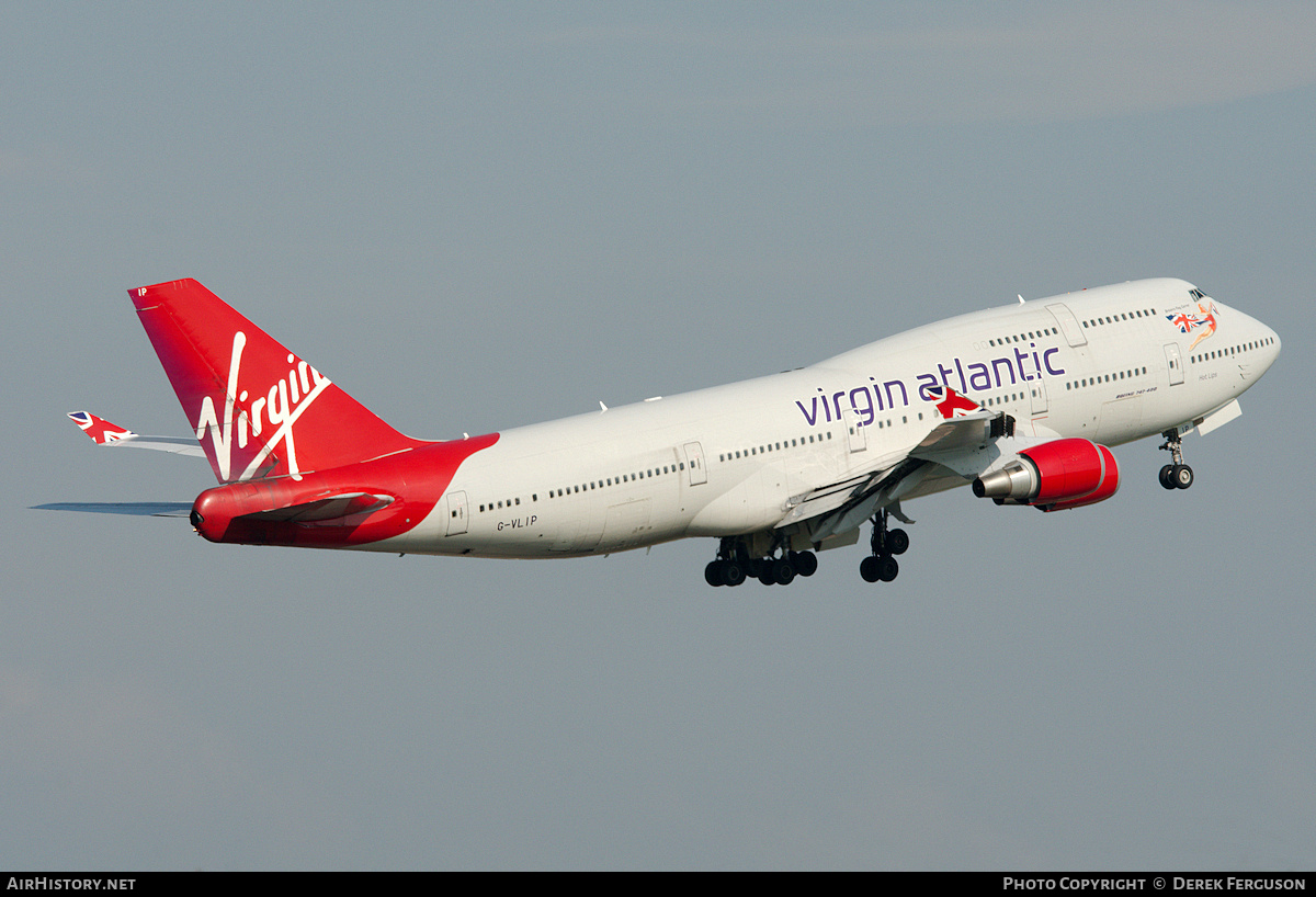 Aircraft Photo of G-VLIP | Boeing 747-443 | Virgin Atlantic Airways | AirHistory.net #671870