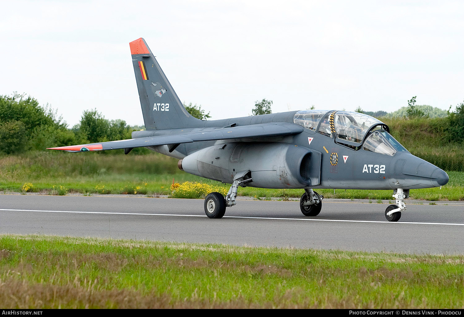 Aircraft Photo of AT32 | Dassault-Dornier Alpha Jet 1B+ | Belgium - Air Force | AirHistory.net #671878