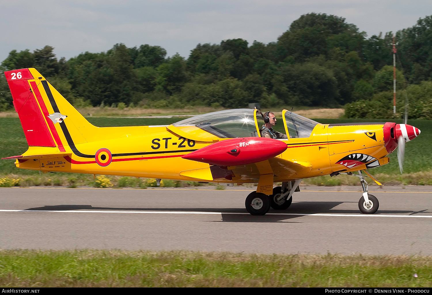 Aircraft Photo of ST-26 | SIAI-Marchetti SF-260M | Belgium - Air Force | AirHistory.net #671886