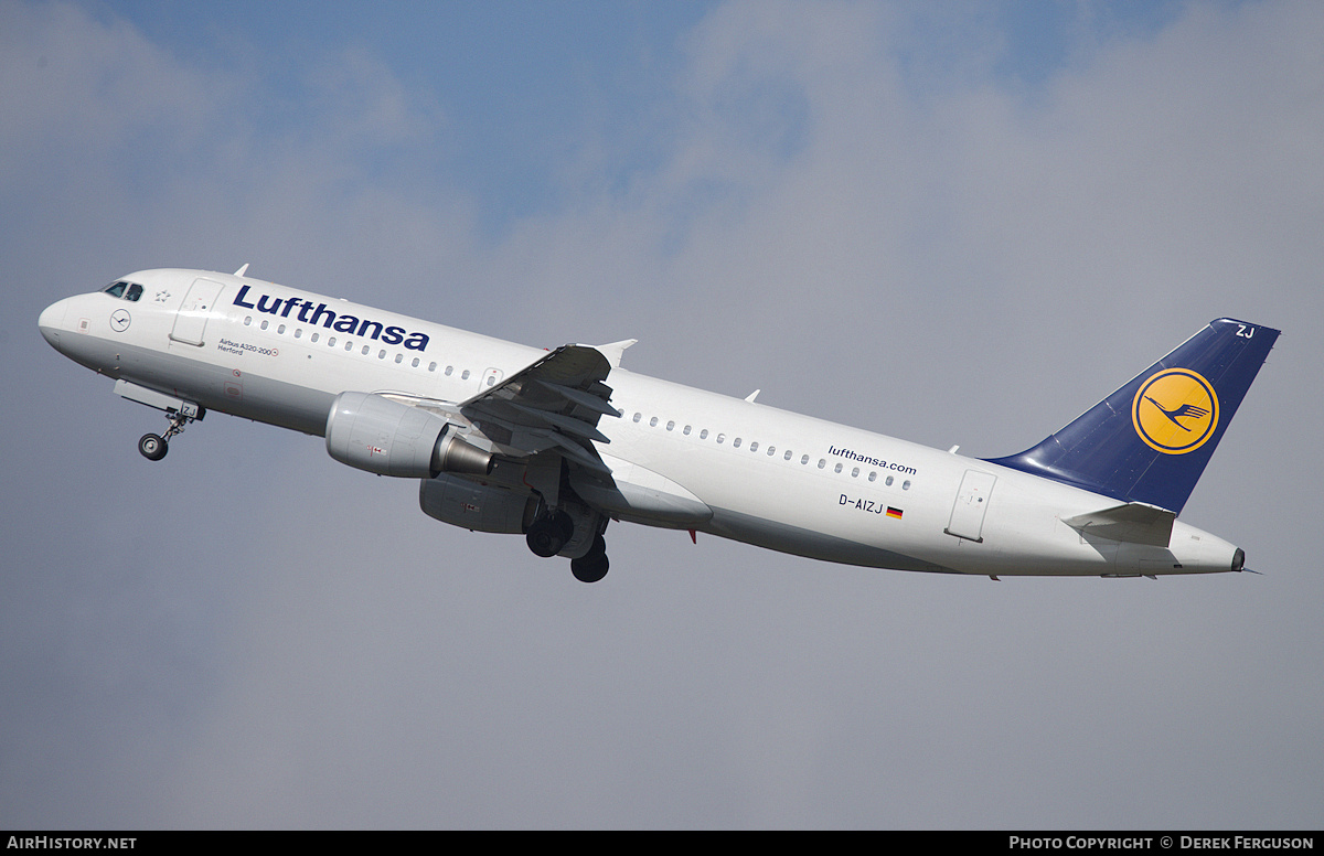 Aircraft Photo of D-AIZJ | Airbus A320-214 | Lufthansa | AirHistory.net #671892