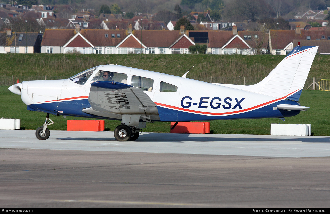 Aircraft Photo of G-EGSX | Piper PA-28-161 Warrior II | AirHistory.net #671906