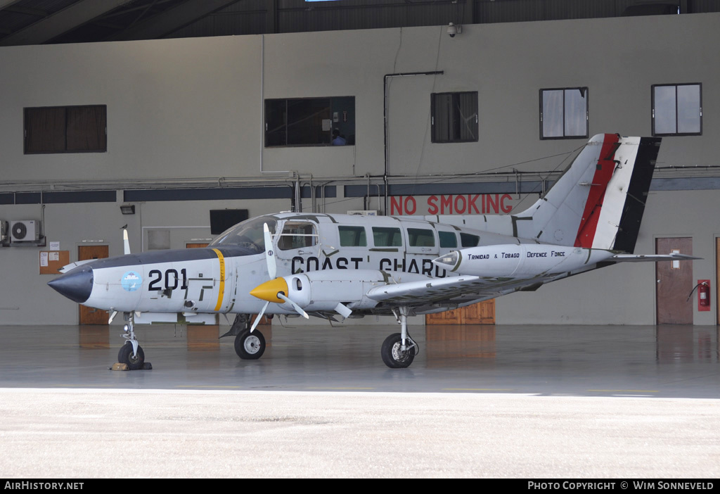 Aircraft Photo of 201 | Cessna 402B | Trinidad and Tobago - Air Force | AirHistory.net #671907
