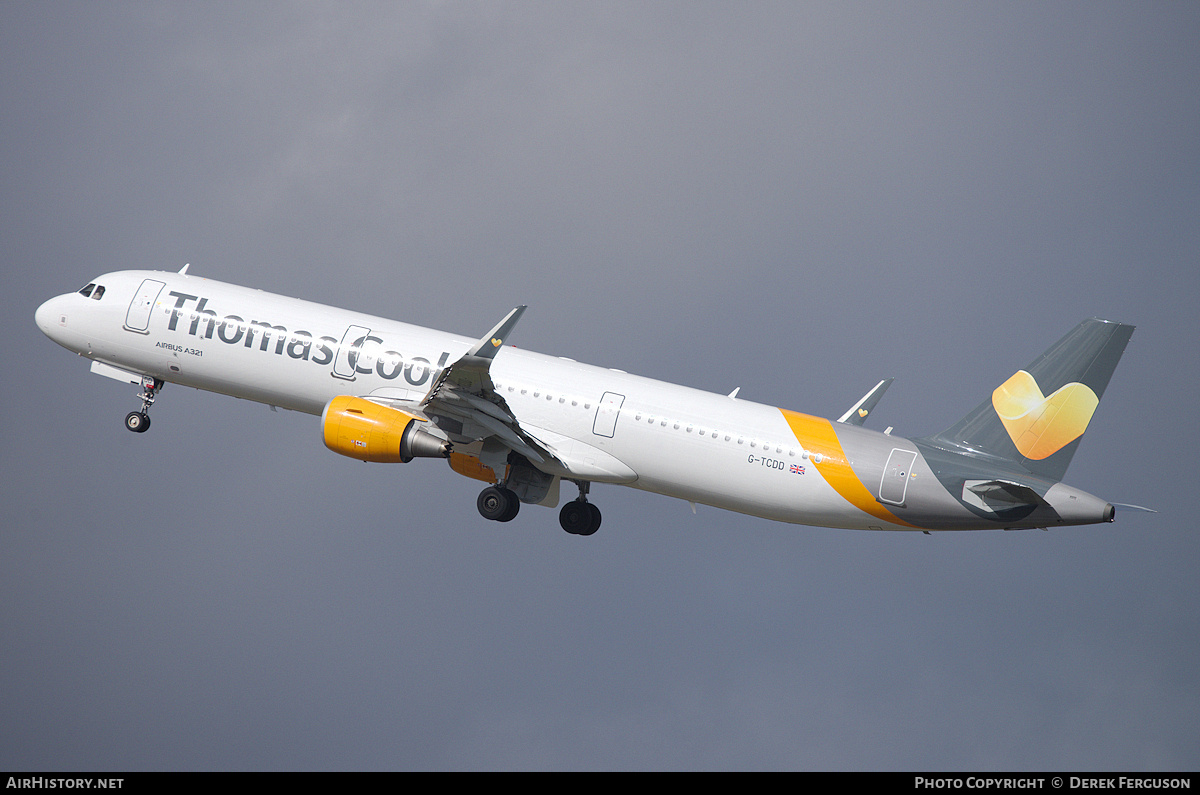 Aircraft Photo of G-TCDD | Airbus A321-211 | Thomas Cook Airlines | AirHistory.net #671910