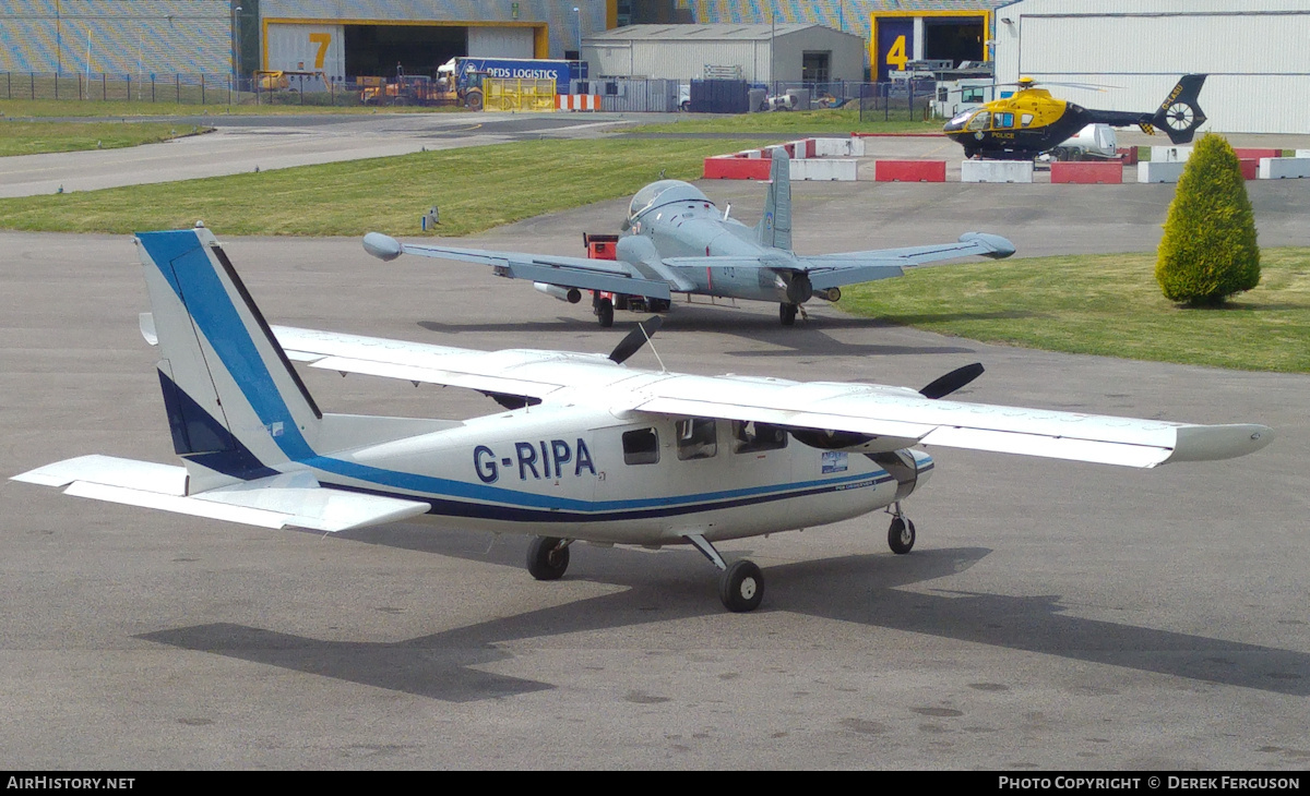 Aircraft Photo of G-RIPA | Vulcanair P-68 Observer 2 | Vulcanair | AirHistory.net #671913